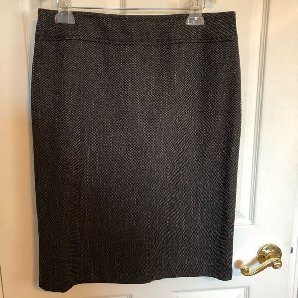 Evan Picone Suit Blazer & Skirt Brown Tweed Size 10 - Picture 2 of 12